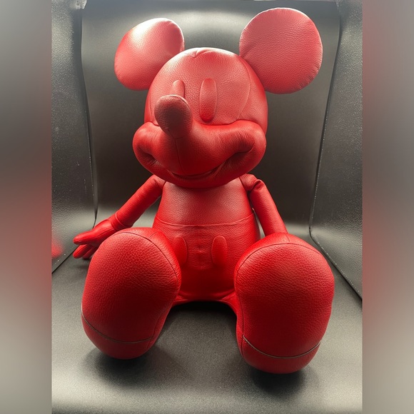 Disney X Coach Mickey Mouse Medium Collectible Red - Picture 11 of 11